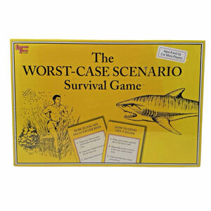 The Worst Case Scenario Survival Board Game 2001 University Games Complete NIB
